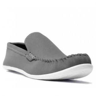 Grey Loafer Shoes